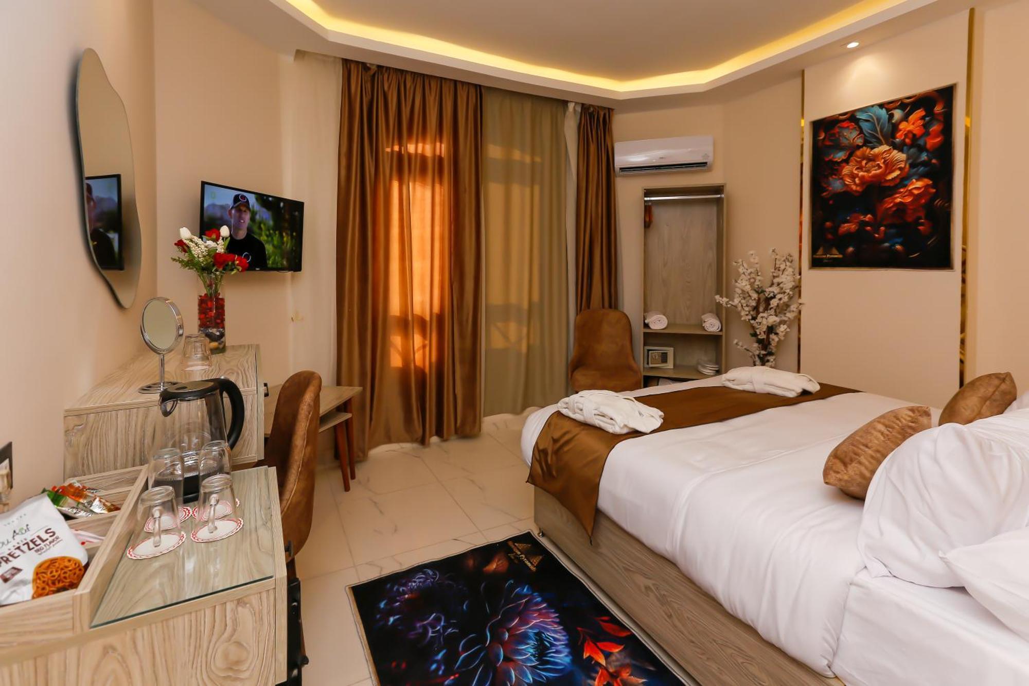 Horizon Pyramid View Inn Kafrat al Jabal ภายนอก รูปภาพ
