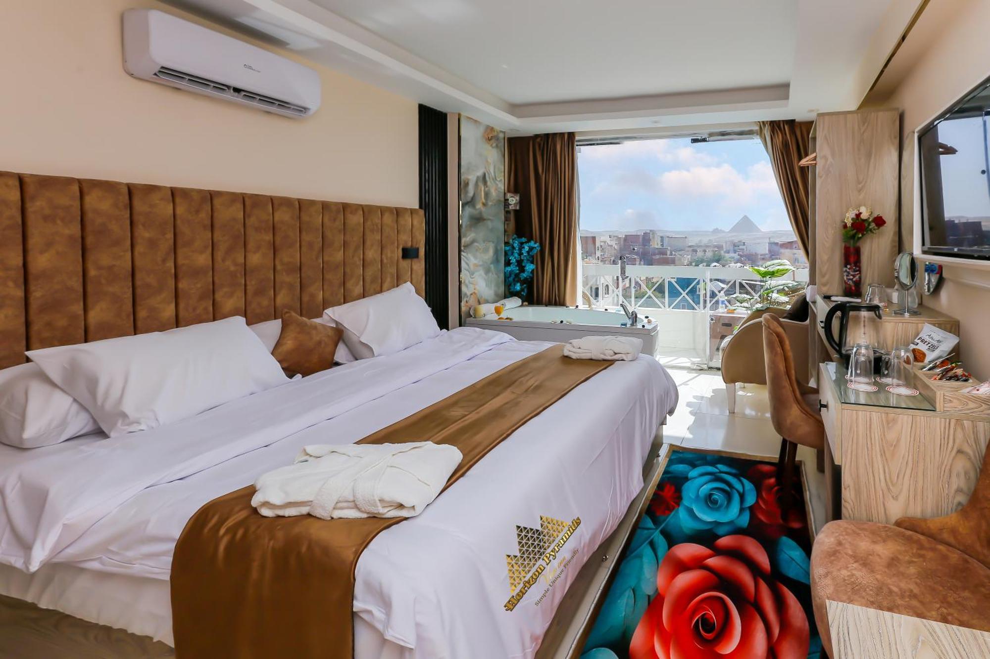 Horizon Pyramid View Inn Kafrat al Jabal ภายนอก รูปภาพ