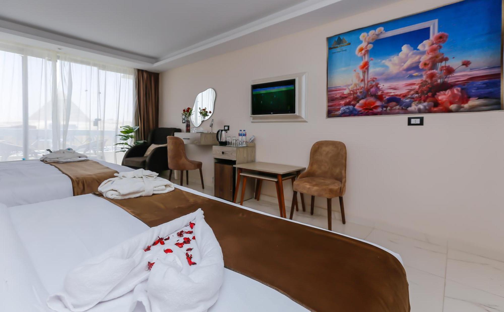 Horizon Pyramid View Inn Kafrat al Jabal ภายนอก รูปภาพ