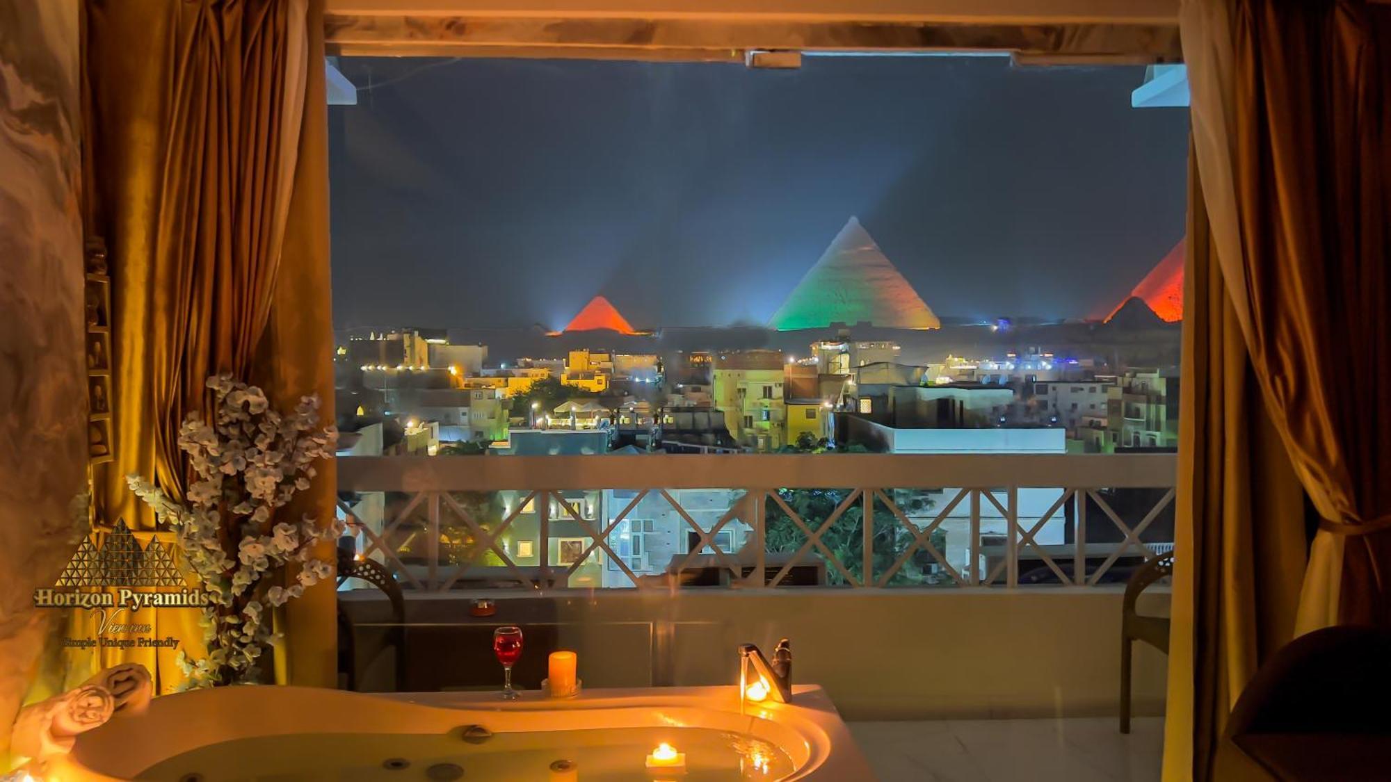 Horizon Pyramid View Inn Kafrat al Jabal ภายนอก รูปภาพ