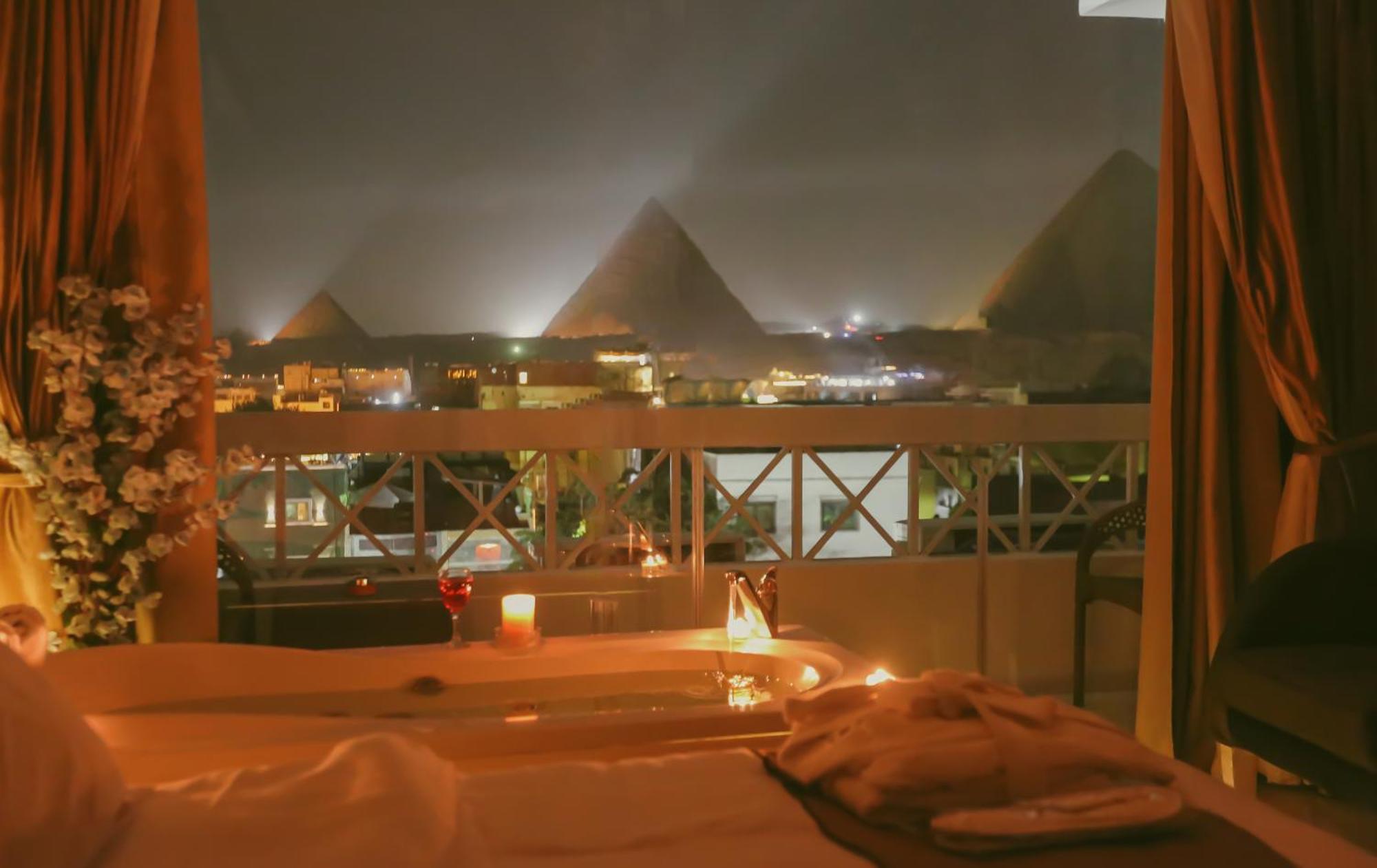 Horizon Pyramid View Inn Kafrat al Jabal ภายนอก รูปภาพ