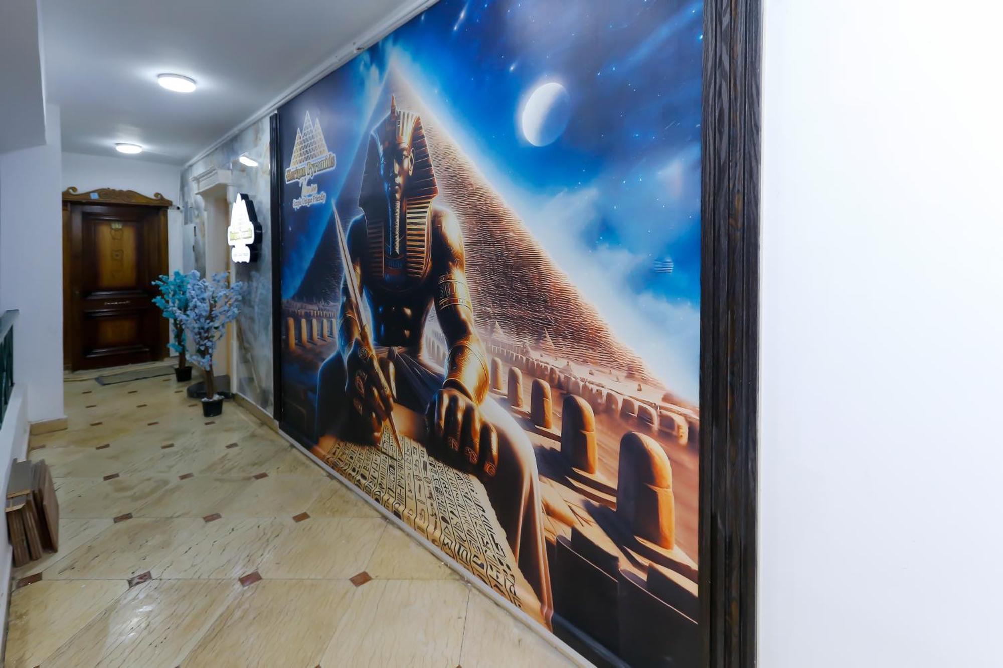 Horizon Pyramid View Inn Kafrat al Jabal ภายนอก รูปภาพ